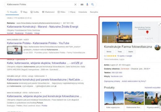 Zwiększenie obszaru widoczności w Google