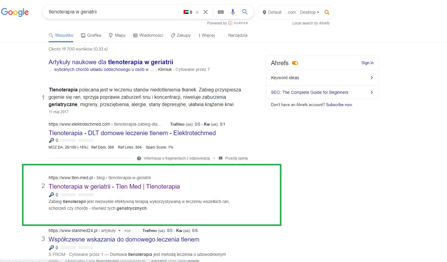 seo organiczne 